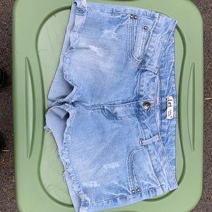 Lei jean shorts size 8